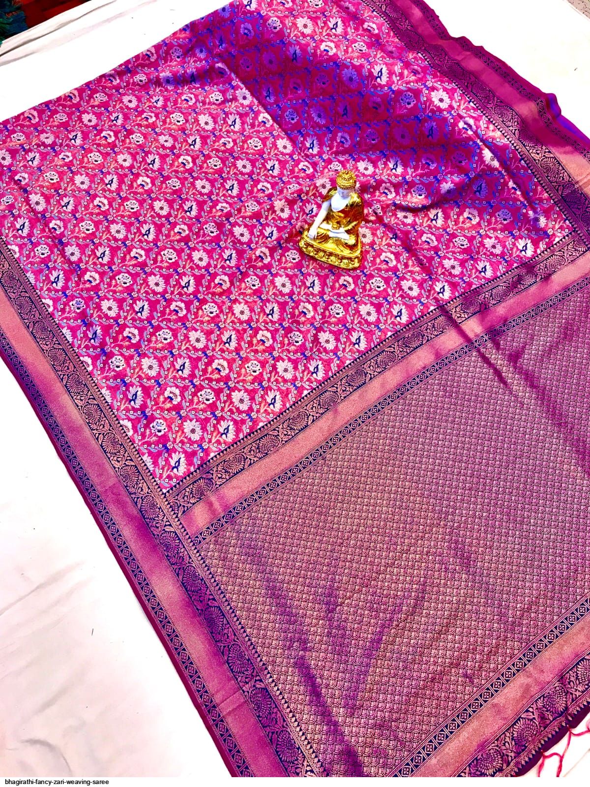 BHAGIRATHI FANCY ZARI WEAVING SAREE