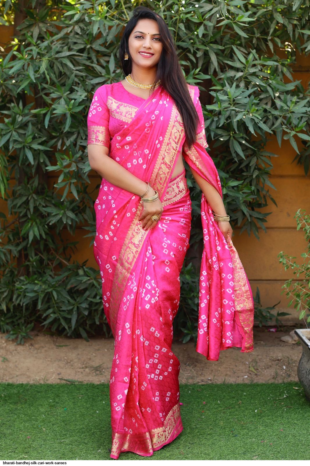 Gorgeous Pink Color Soft Silk Printed Organza Saree – Organza Mall