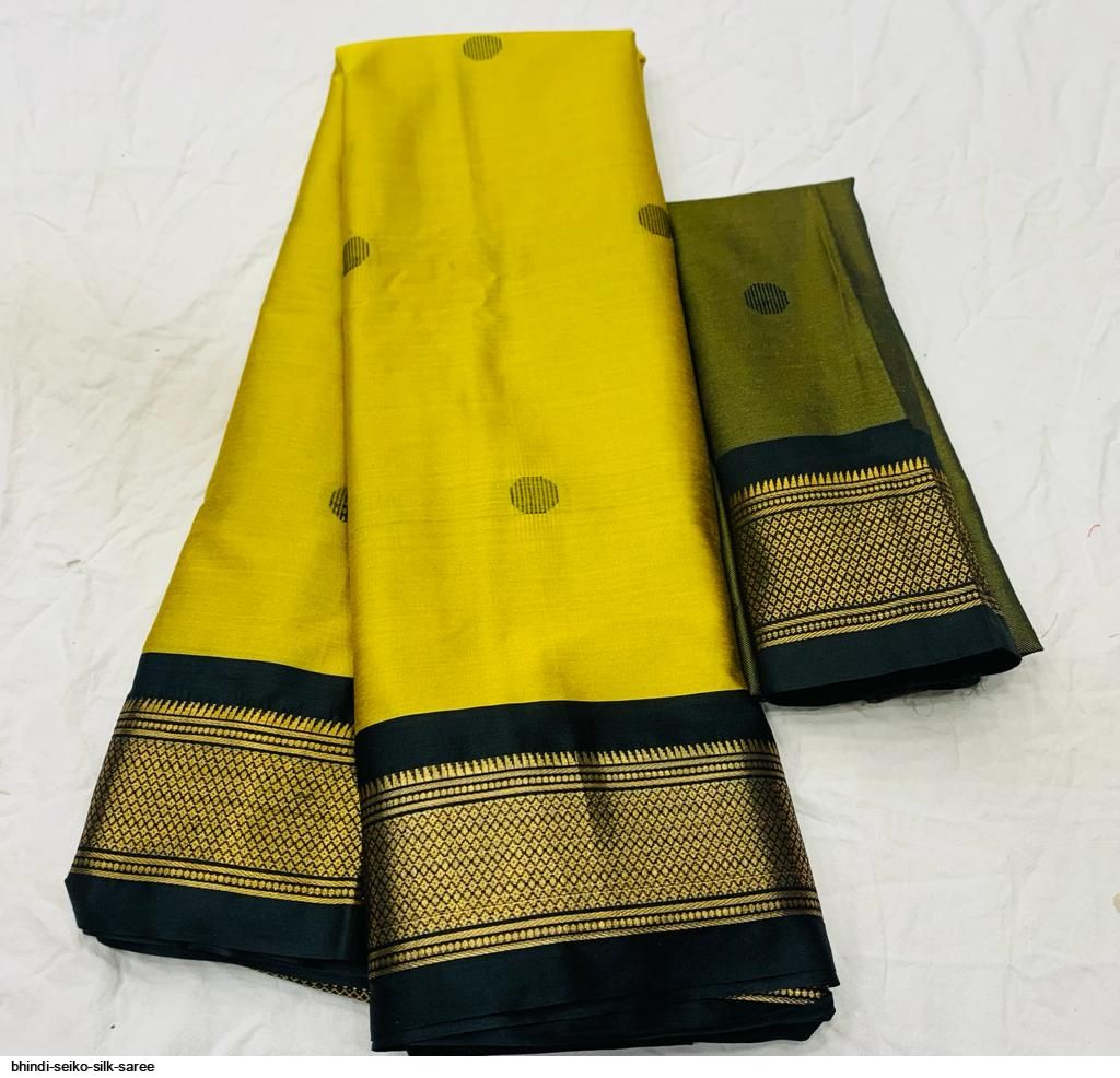 BHINDI SEIKO SILK SAREE