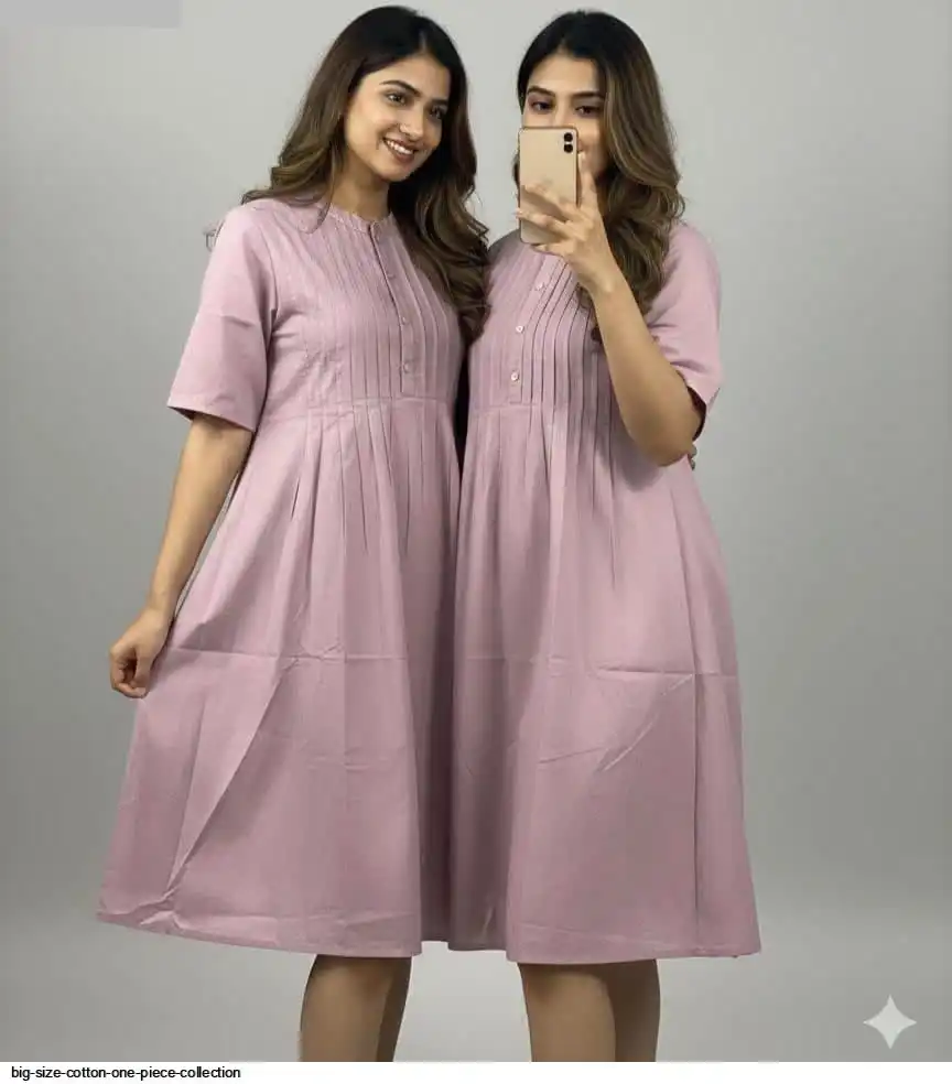 BIG SIZE COTTON ONE PIECE COLLECTION H