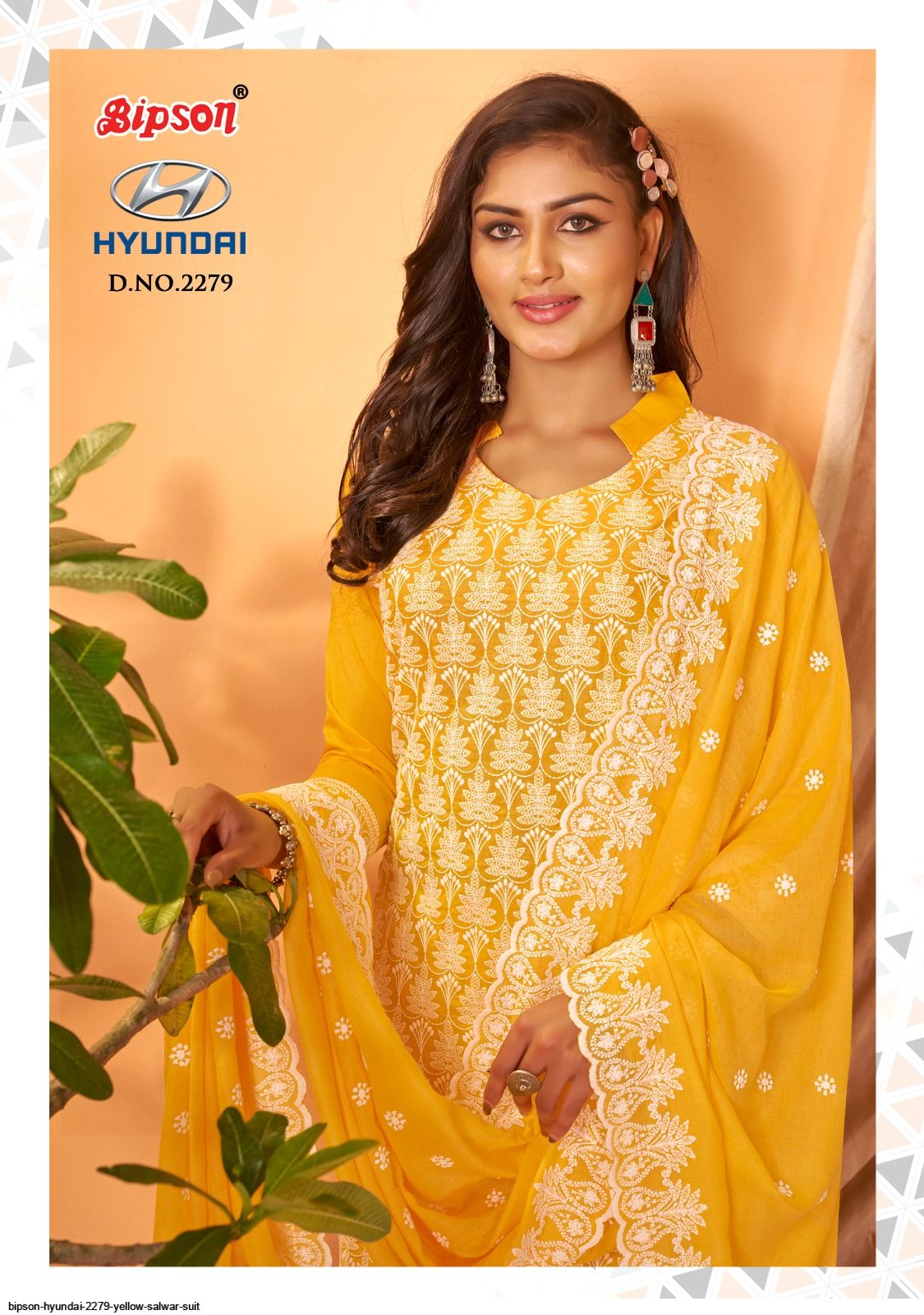 Yellow hot sale churidar dress