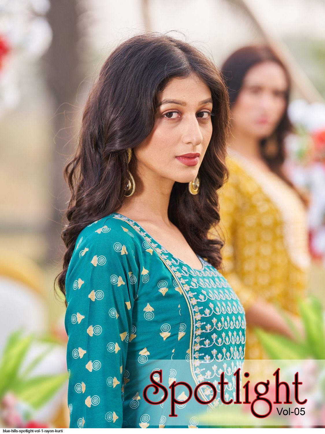 BLUE HILLS SPOTLIGHT VOL 1 RAYON KURTI