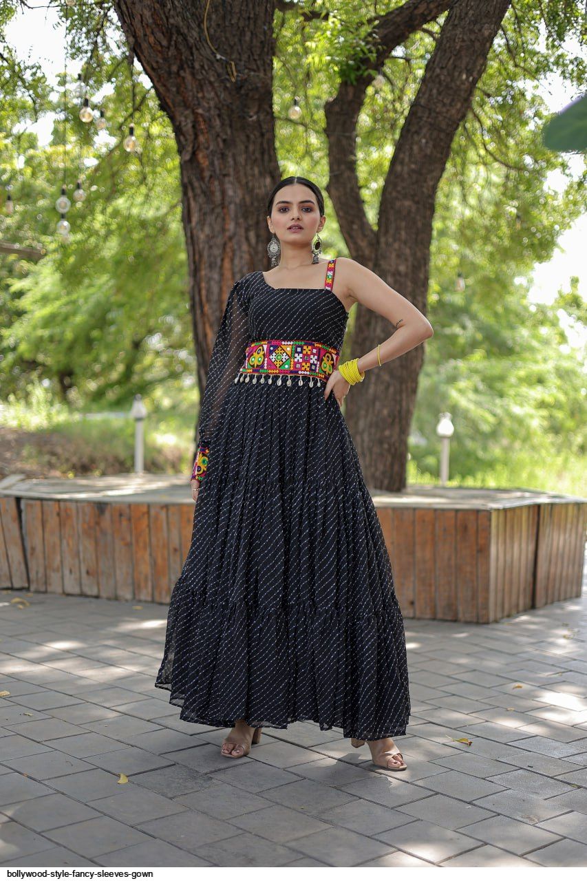 Raglan Sleeve Dress - Contemporay Wear- That's Indian