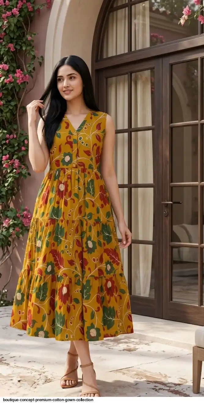 BOUTIQUE CONCEPT PREMIUM COTTON GOWN COLLECTION B