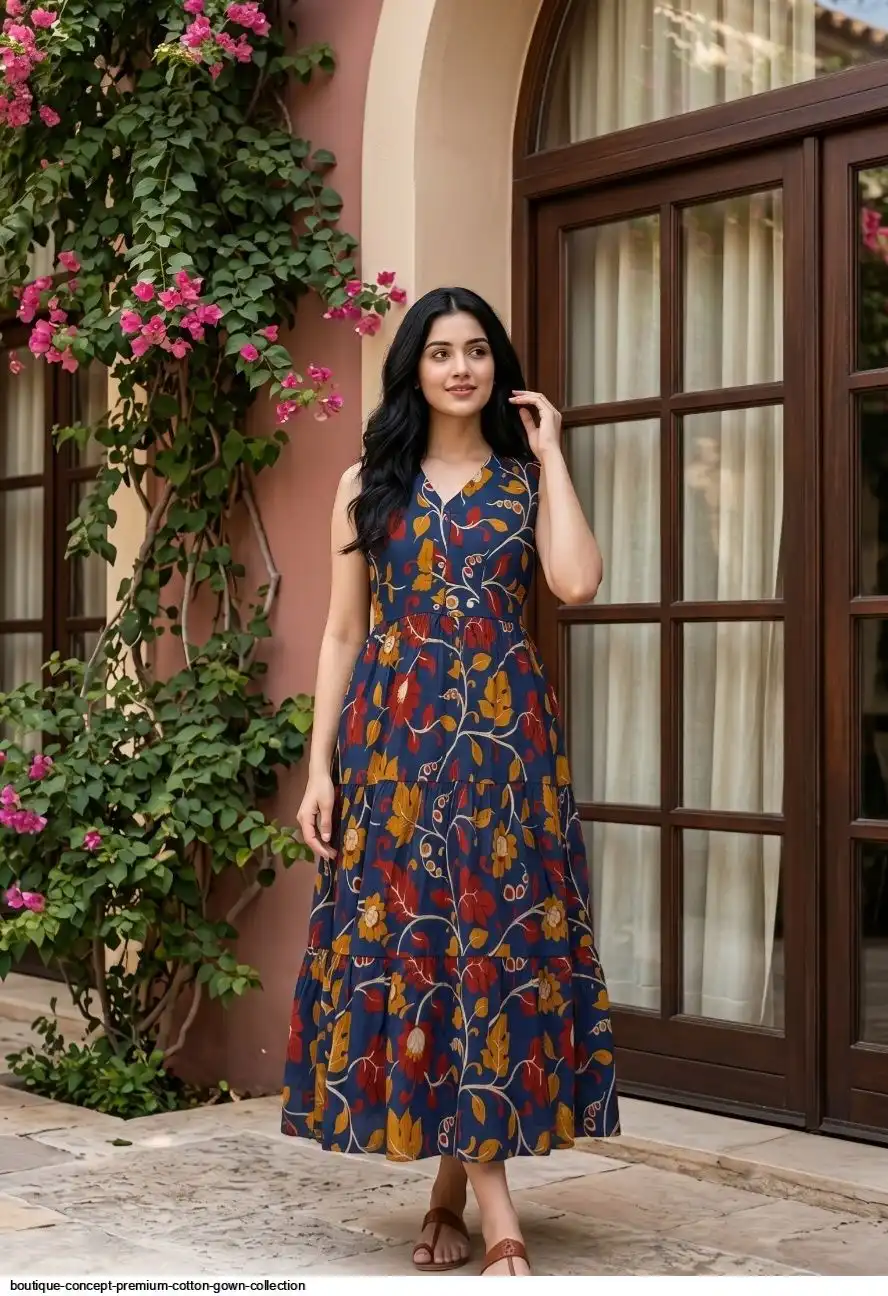BOUTIQUE CONCEPT PREMIUM COTTON GOWN COLLECTION C