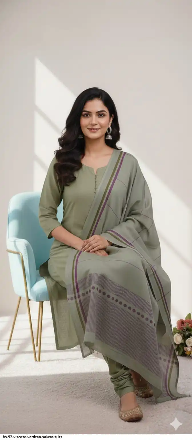 BS 92 VISCOSE VERTICAN SALWAR SUITS C