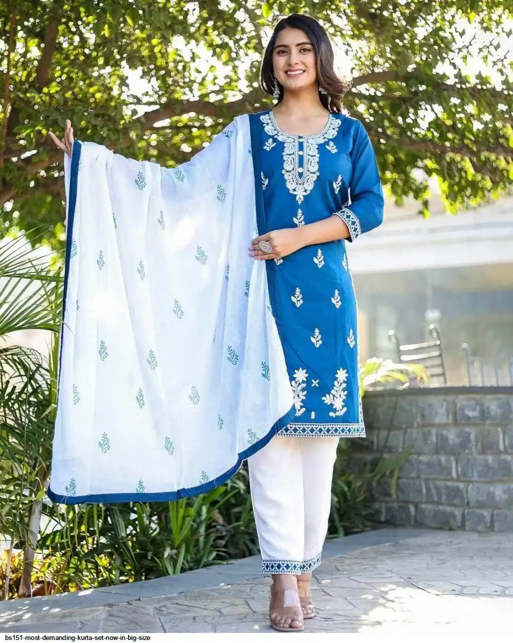 BS151 MOST DEMANDING KURTA SET NOW IN BIG SIZE F
