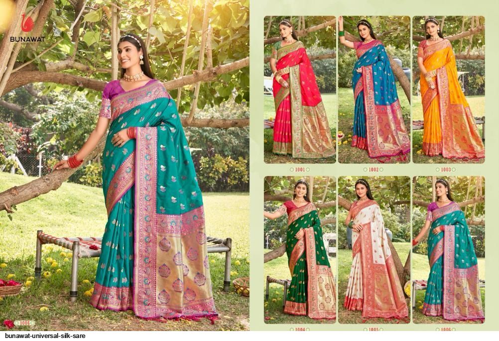 BUNAWAT UNIVERSAL SILK sare