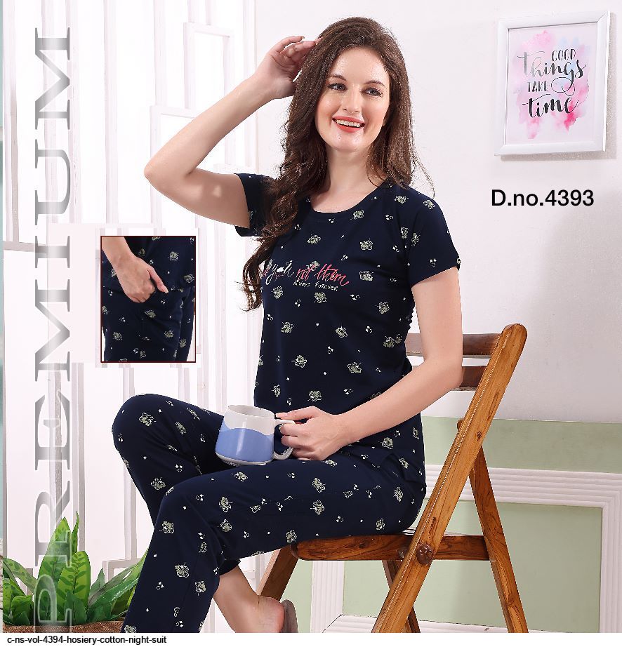 C NS VOL 4394 HOSIERY COTTON NIGHT SUIT