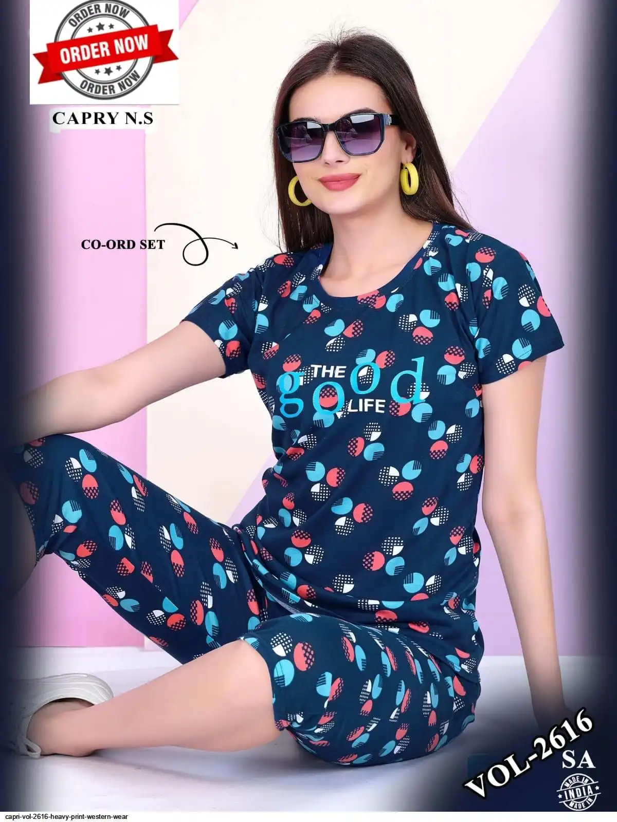 CAPRI VOL 2616 HEAVY PRINT NOGHT WEAR