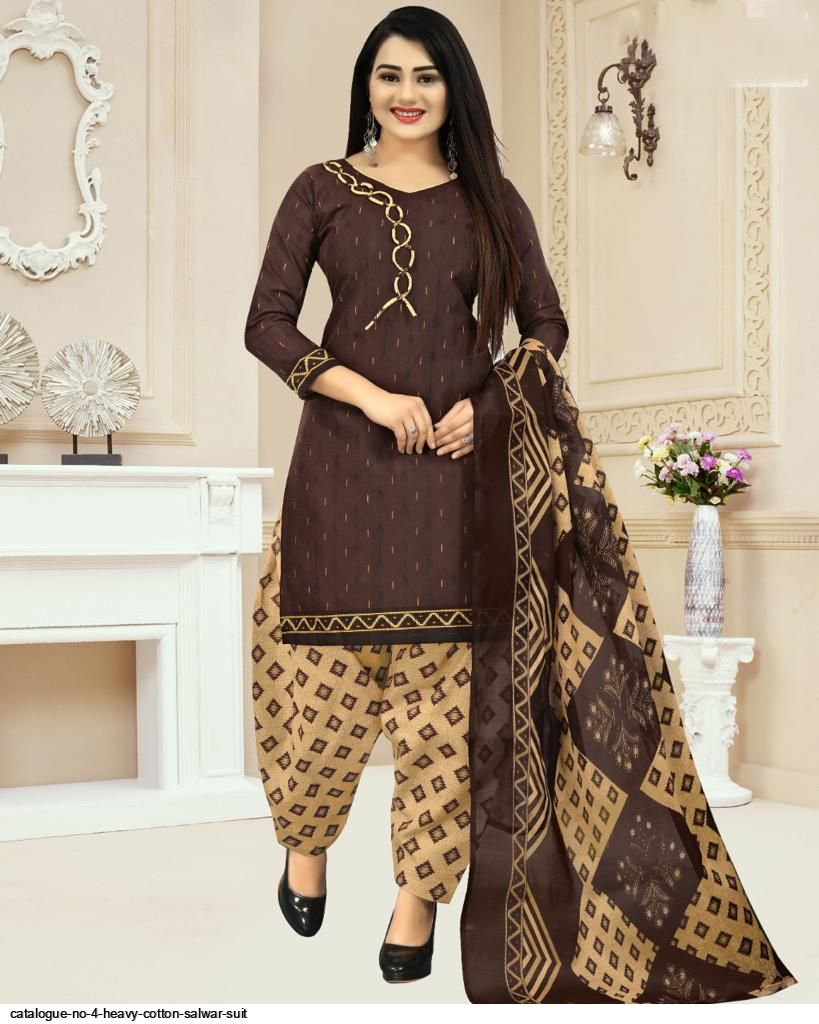 CATALOGUE NO HEAVY COTTON SALWAR SUIT