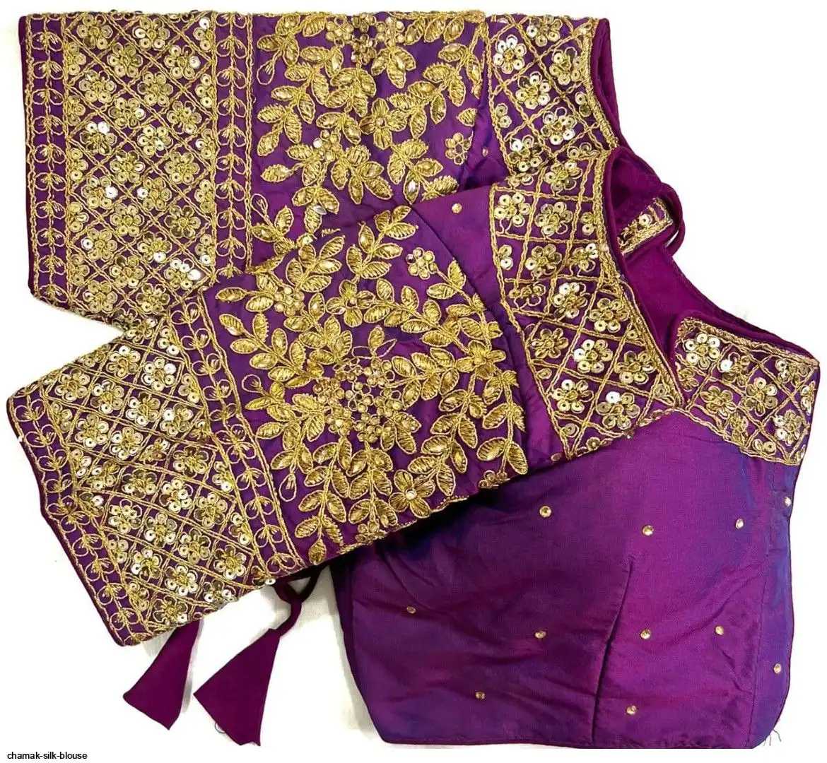 CHAMAK SILK BLOUSE 5