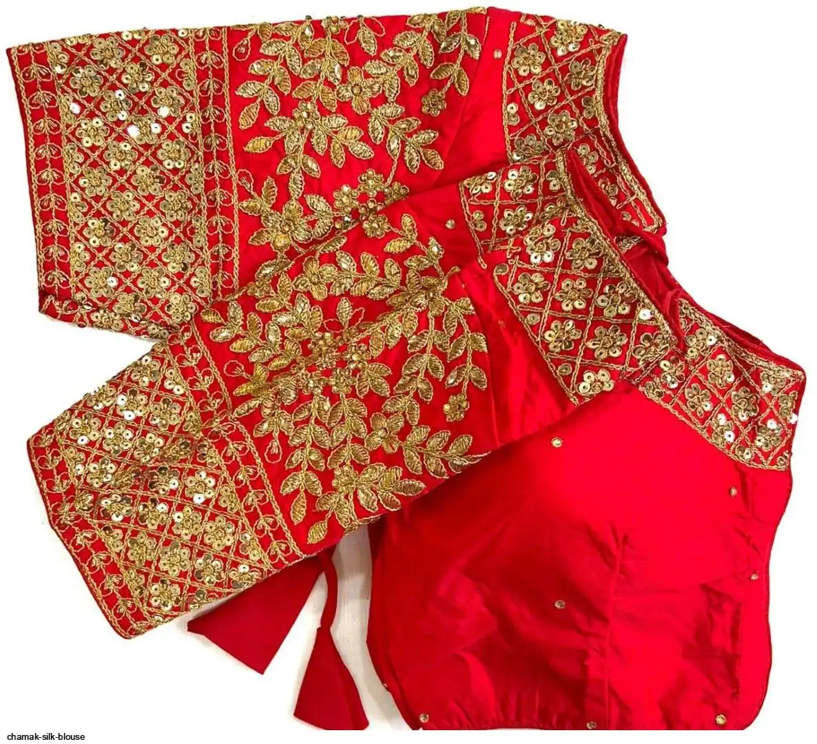 CHAMAK SILK BLOUSE 4