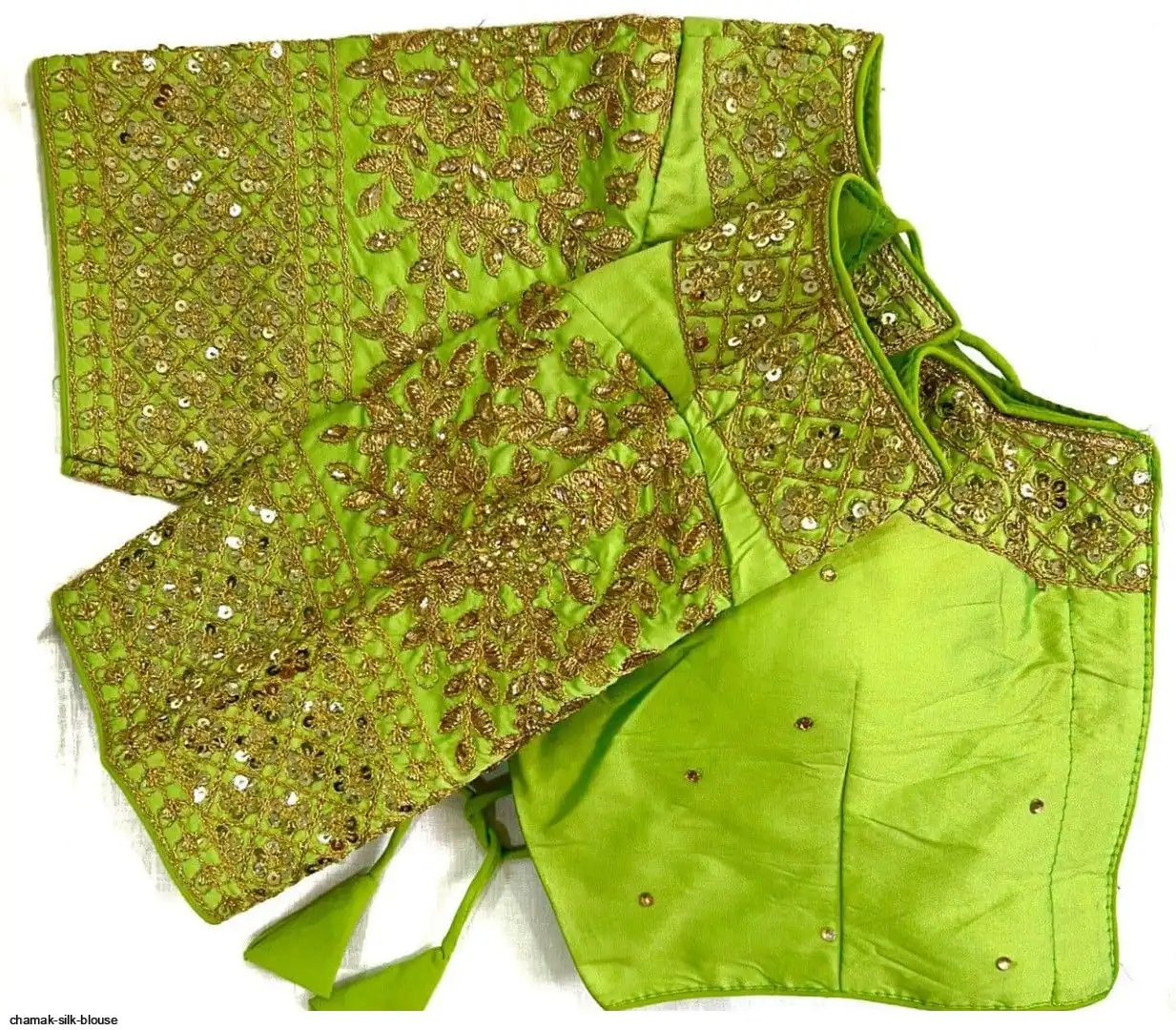 CHAMAK SILK BLOUSE 10