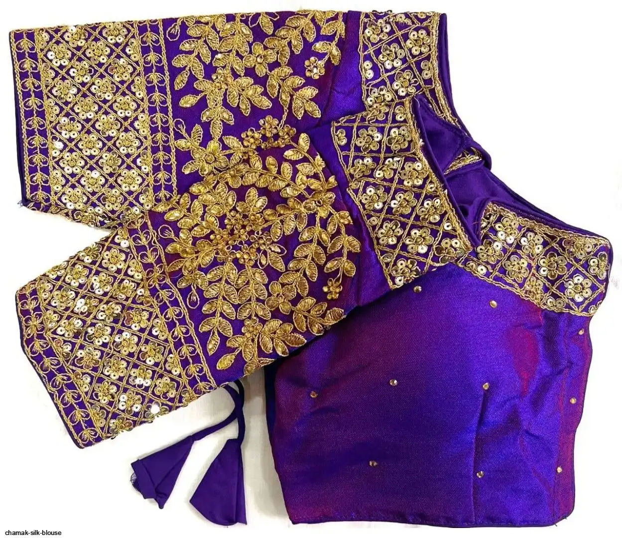 CHAMAK SILK BLOUSE 2
