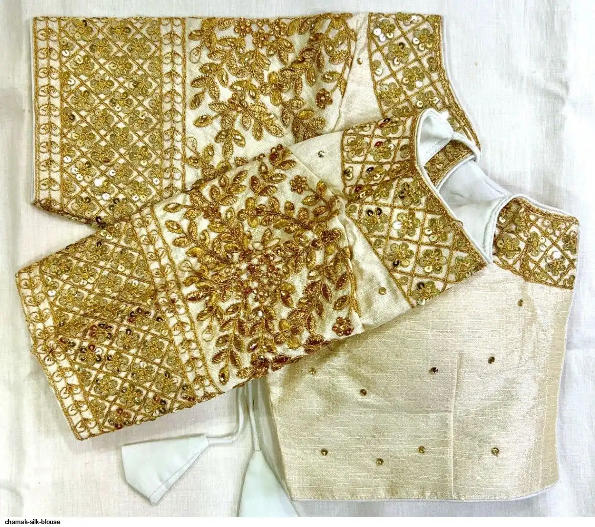 CHAMAK SILK BLOUSE 8