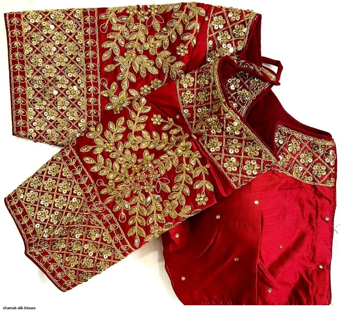 CHAMAK SILK BLOUSE 11