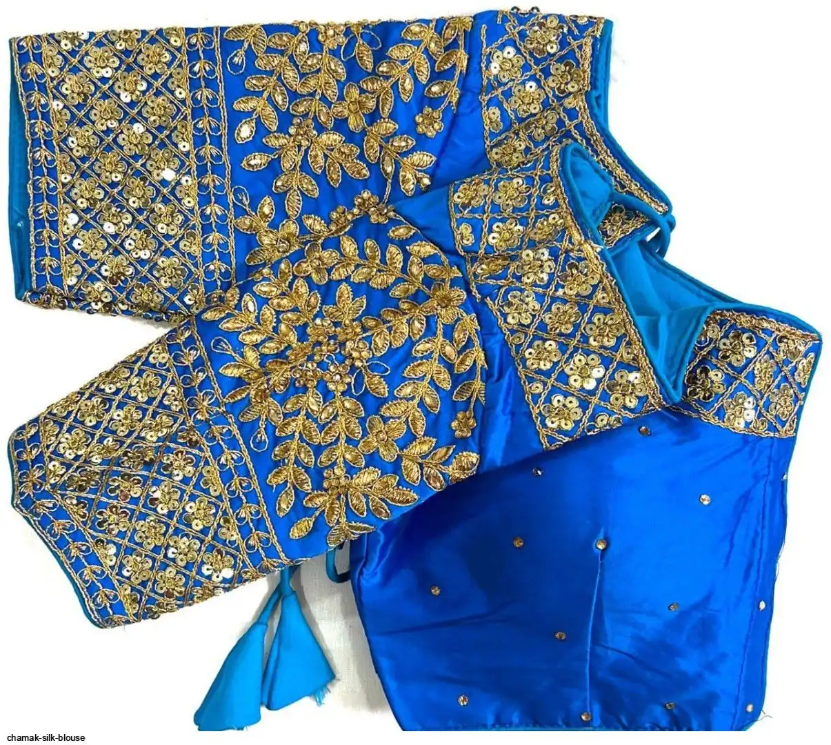 CHAMAK SILK BLOUSE 7