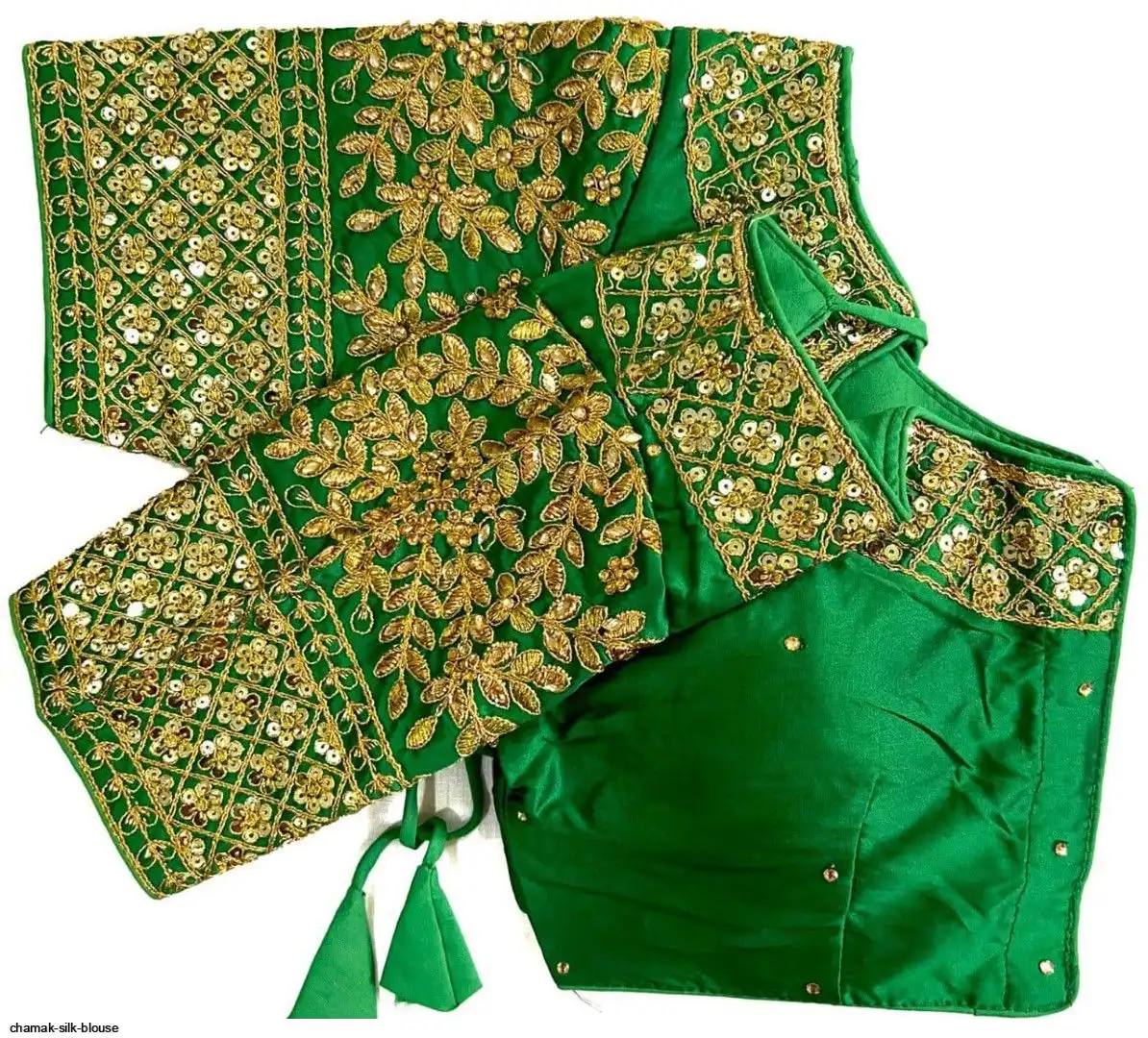 CHAMAK SILK BLOUSE 6