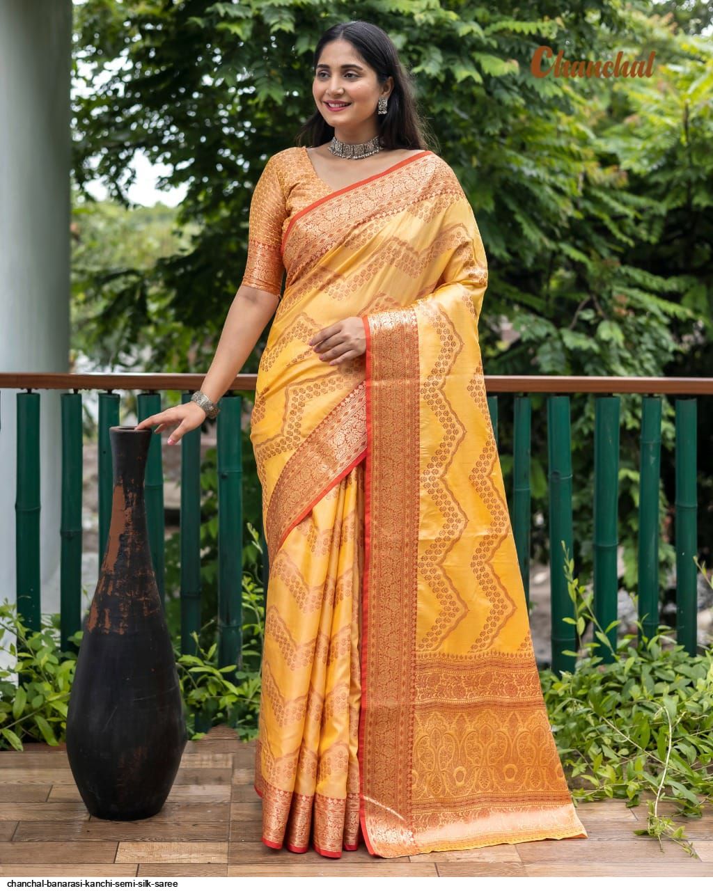 Semi Silk Sarees - Silk Bazaar