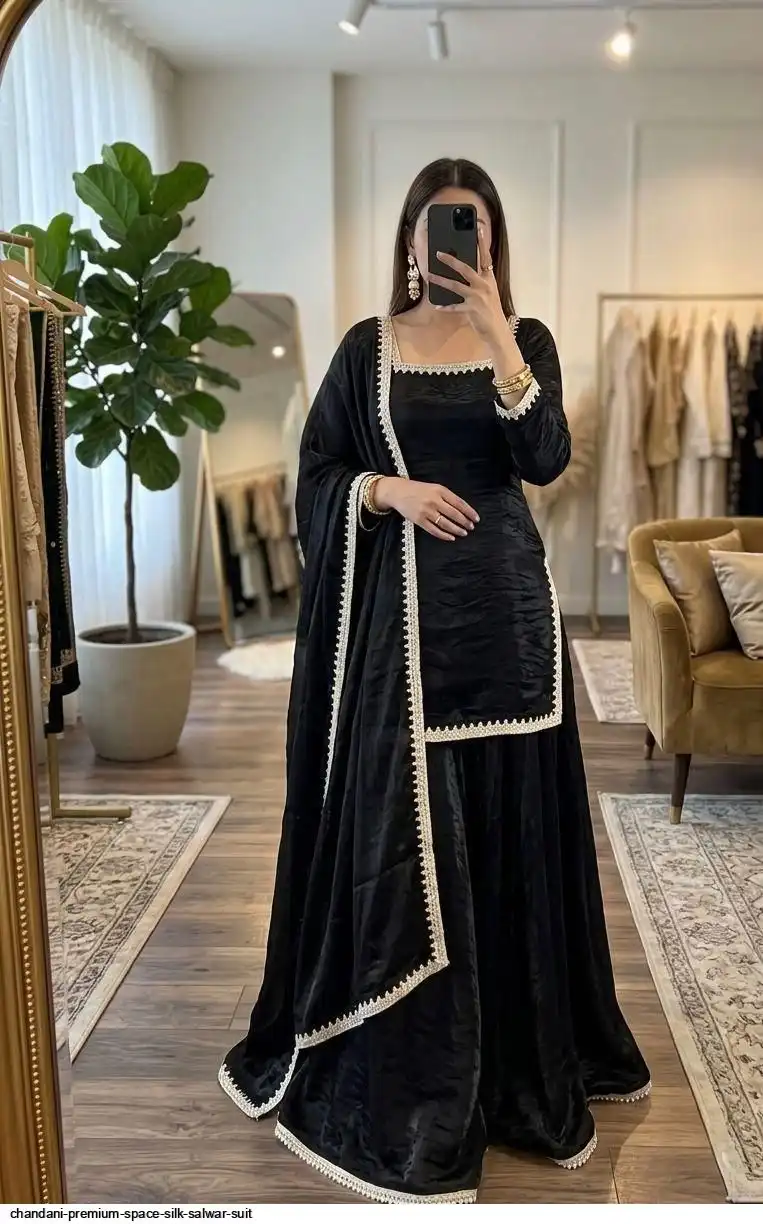 CHANDANI PREMIUM SPACE SILK SALWAR SUIT 4