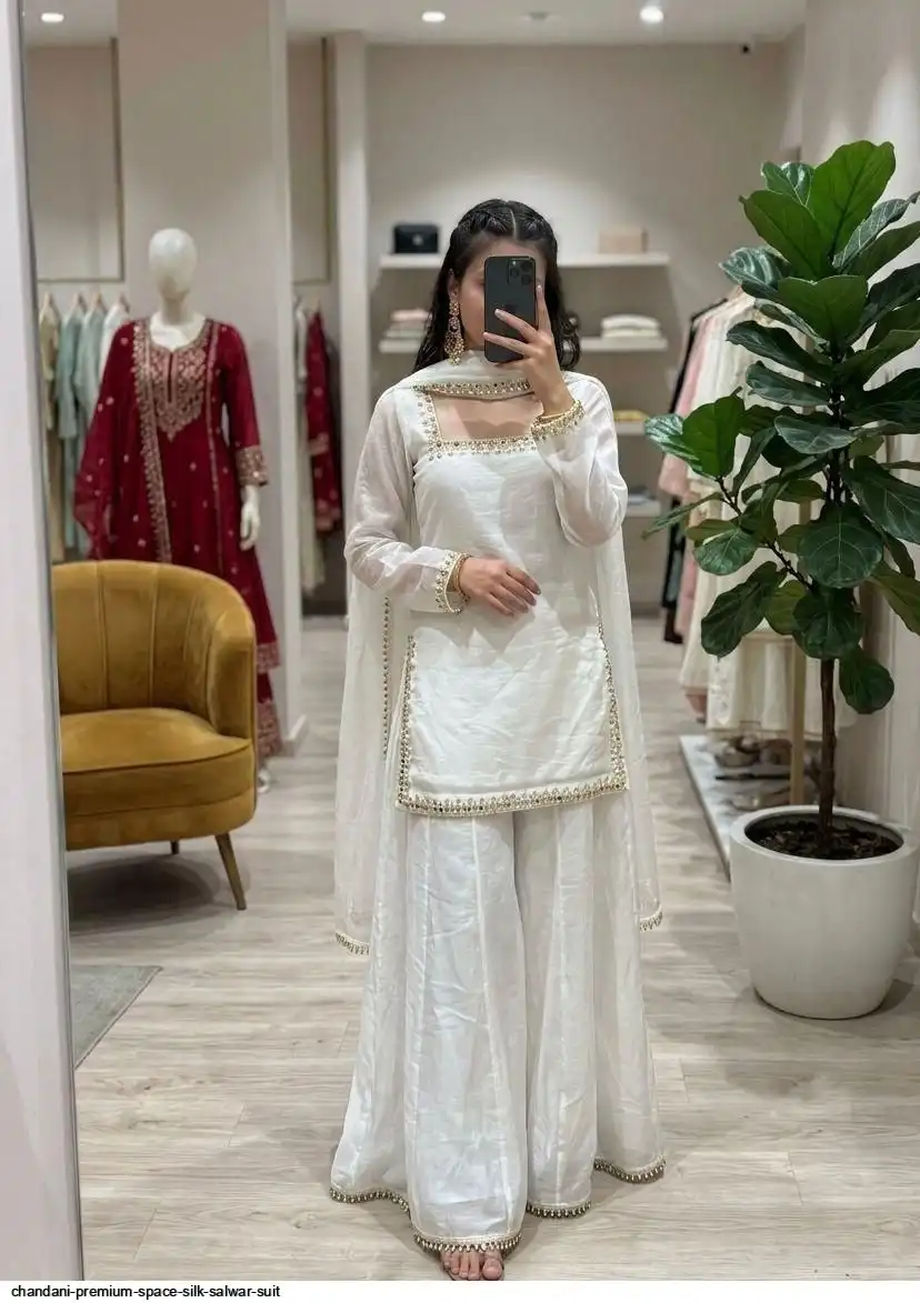 CHANDANI PREMIUM SPACE SILK SALWAR SUIT 6