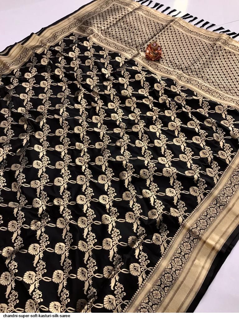 CHANDNI Super soft Kasturi silk saree