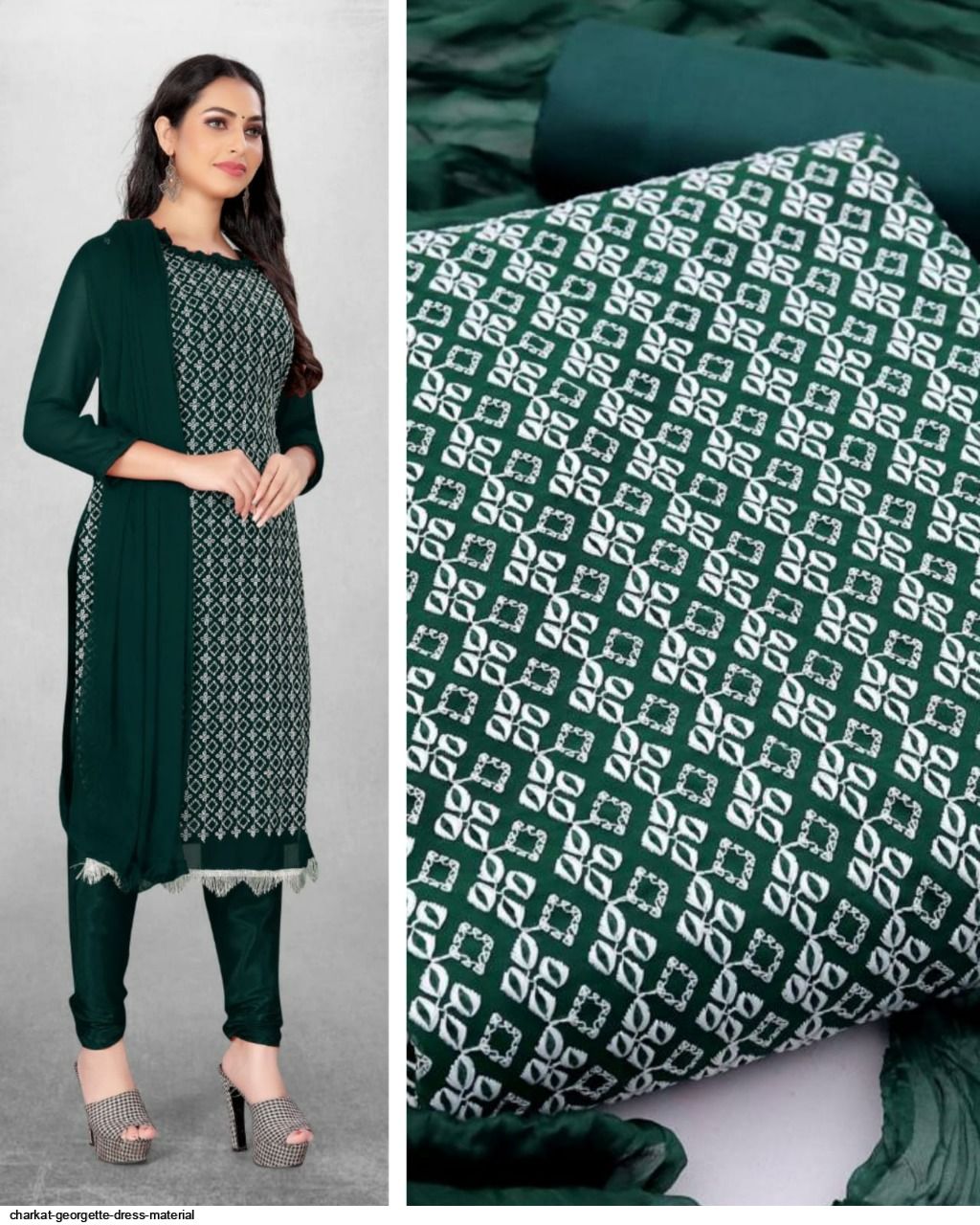 CHARKAT DRESS MATERIAL