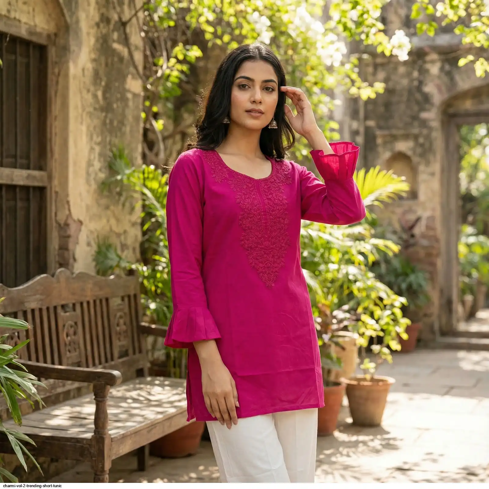 CHARMI VOL 2 TRENDING SHORT TUNIC F