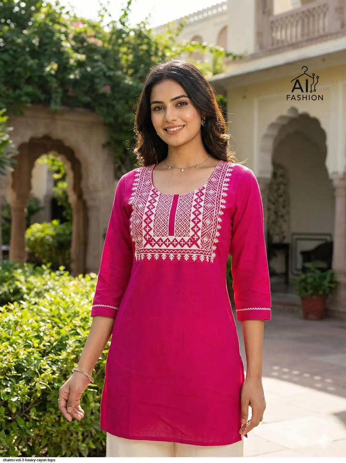 CHARMI VOL 3 HEAVY RAYON TOPS F