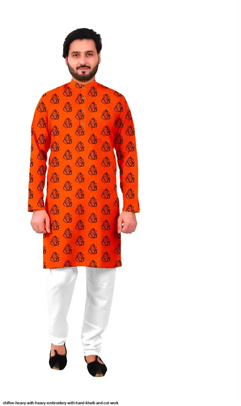CHIFFON HEAVY WITH HEAVY EMBROIDERY WITH HAND KHATLI AND CUT WORK B