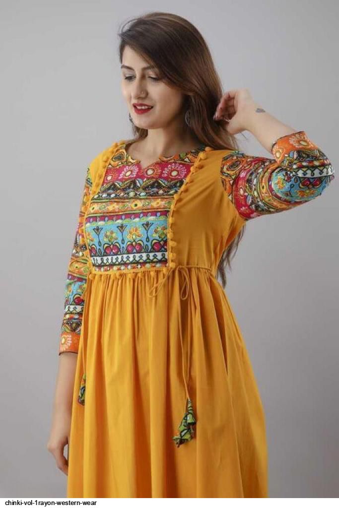 Chinki vol 1Rayon western wear