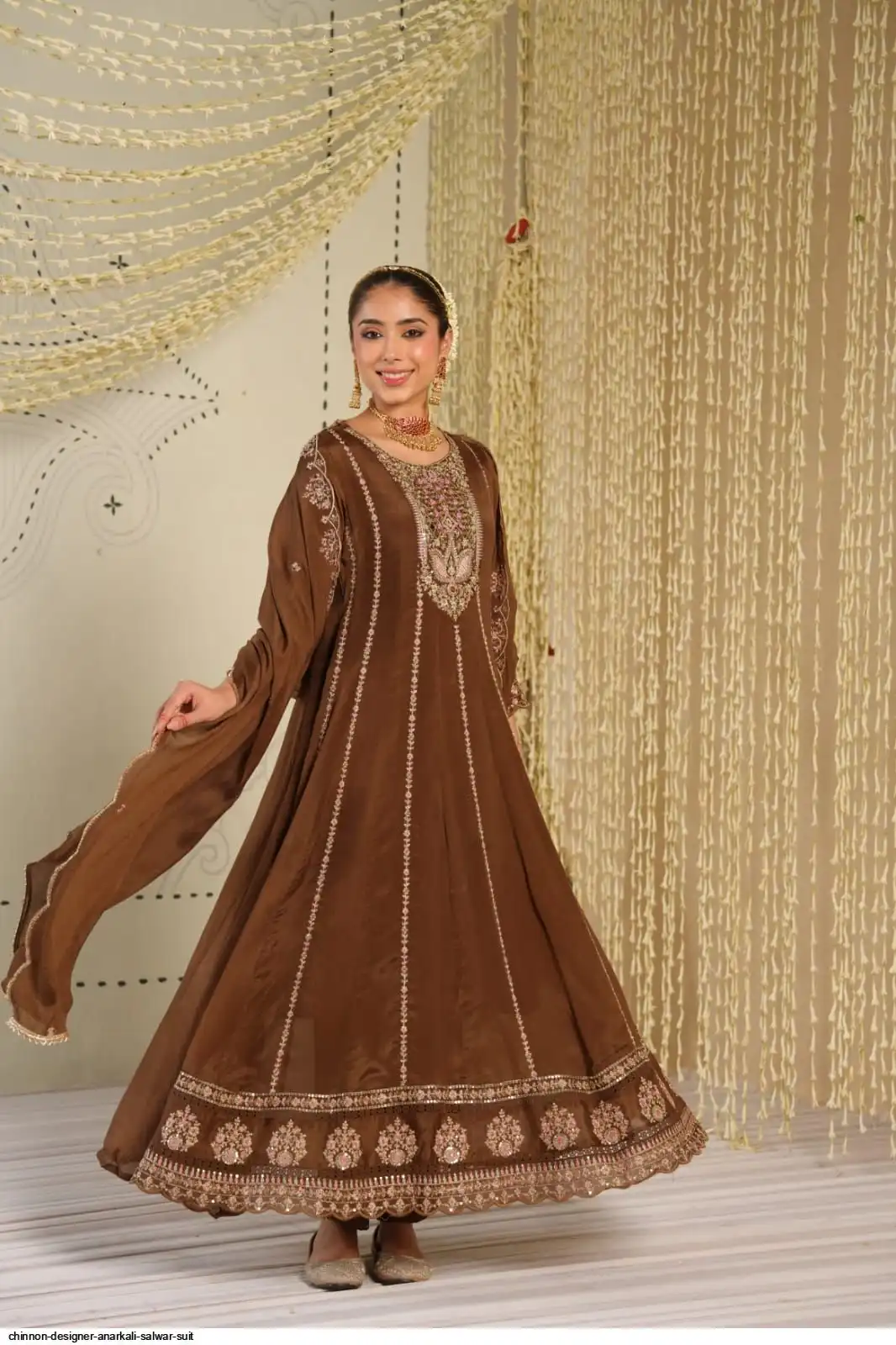 CHINNON DESIGNER ANARKALI SALWAR SUIT B