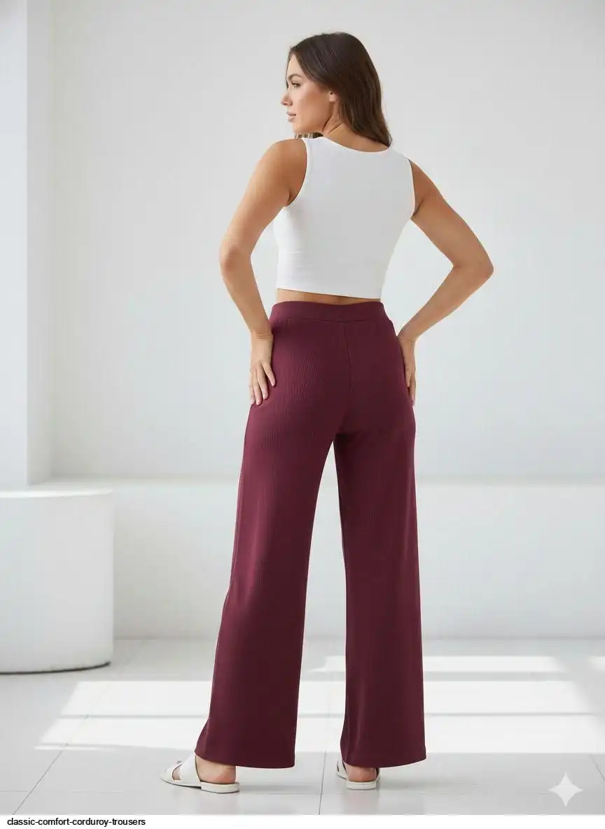 CLASSIC COMFORT CORDUROY TROUSERS C