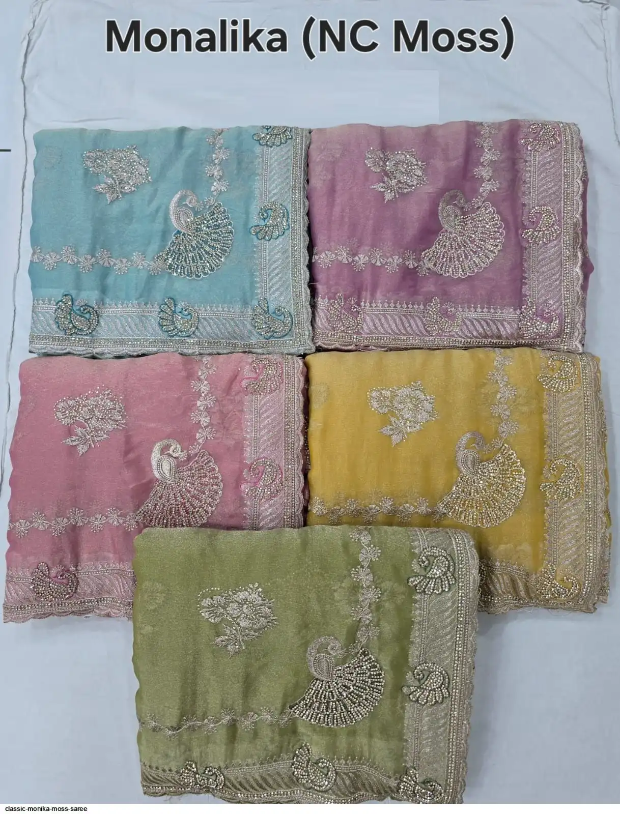 CLASSIC MONIKA MOSS SAREE