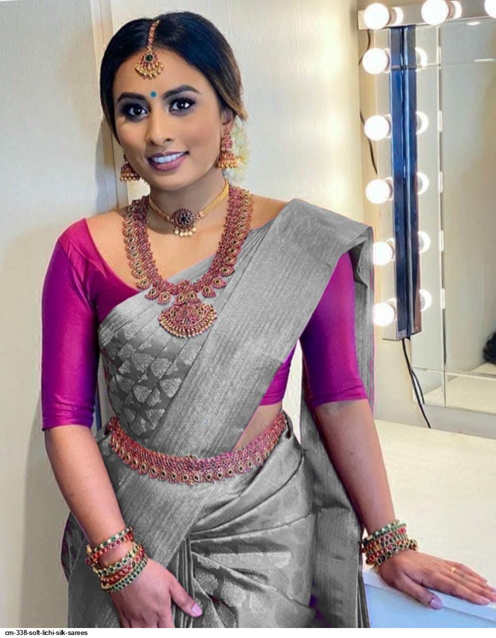 Sushmita Konidela offers prayers in an ivory silk saree for Varalakshmi  Vratham!