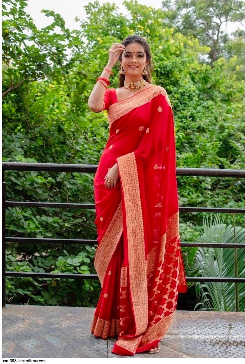 CM 368 LICHI SILK SAREES