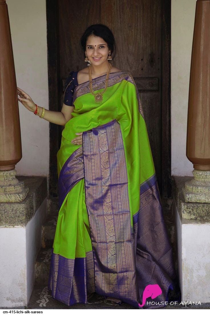 CM 415 LICHI SILK SAREES B