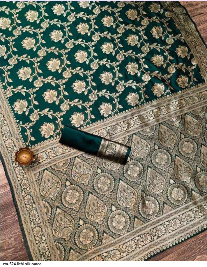 CM 524 LICHI SILK SAREE B