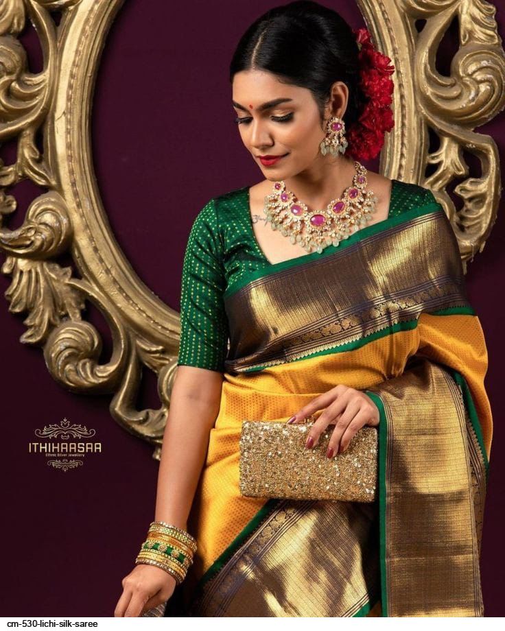 CM 530 LICHI SILK SAREE