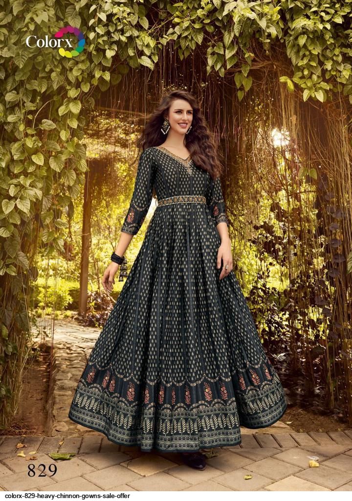 Net Gown Stunning with a Unleash Charm  Gajiwala