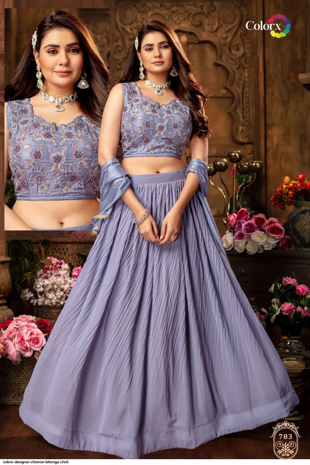 Skyblue Indian Designer Lehenga Choli With Chain Stitch Work Wedding Lehenga  Choli Party Wear Lehenga Choli Indian Women,chaniya Choli,dress - Etsy