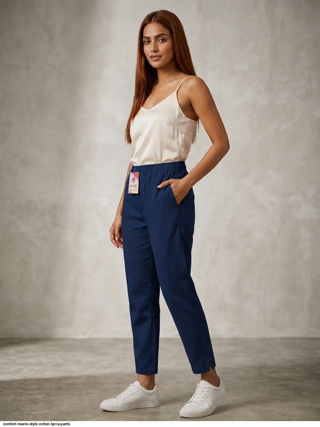 COMFORT MEETS STYLE COTTON LYCRA PANTS 2