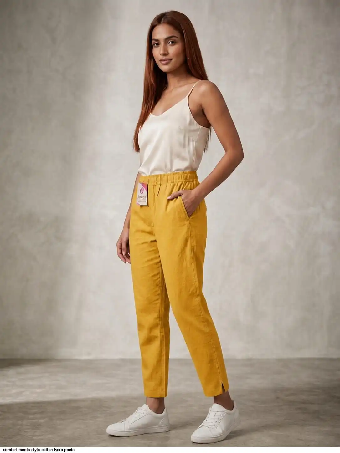 COMFORT MEETS STYLE COTTON LYCRA PANTS 5