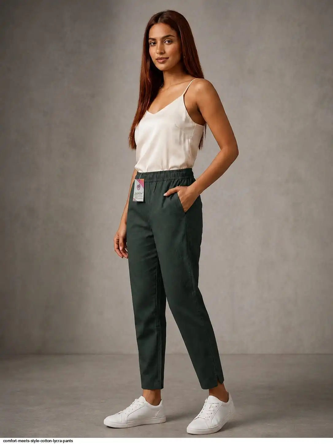 COMFORT MEETS STYLE COTTON LYCRA PANTS 7