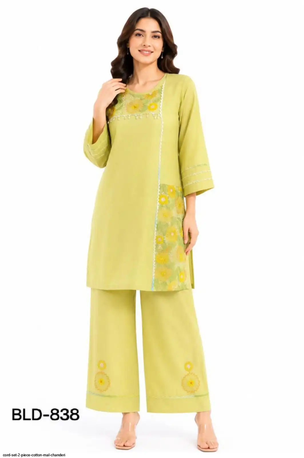 CORD SET 2 PIECE COTTON MAL CHANDERI D