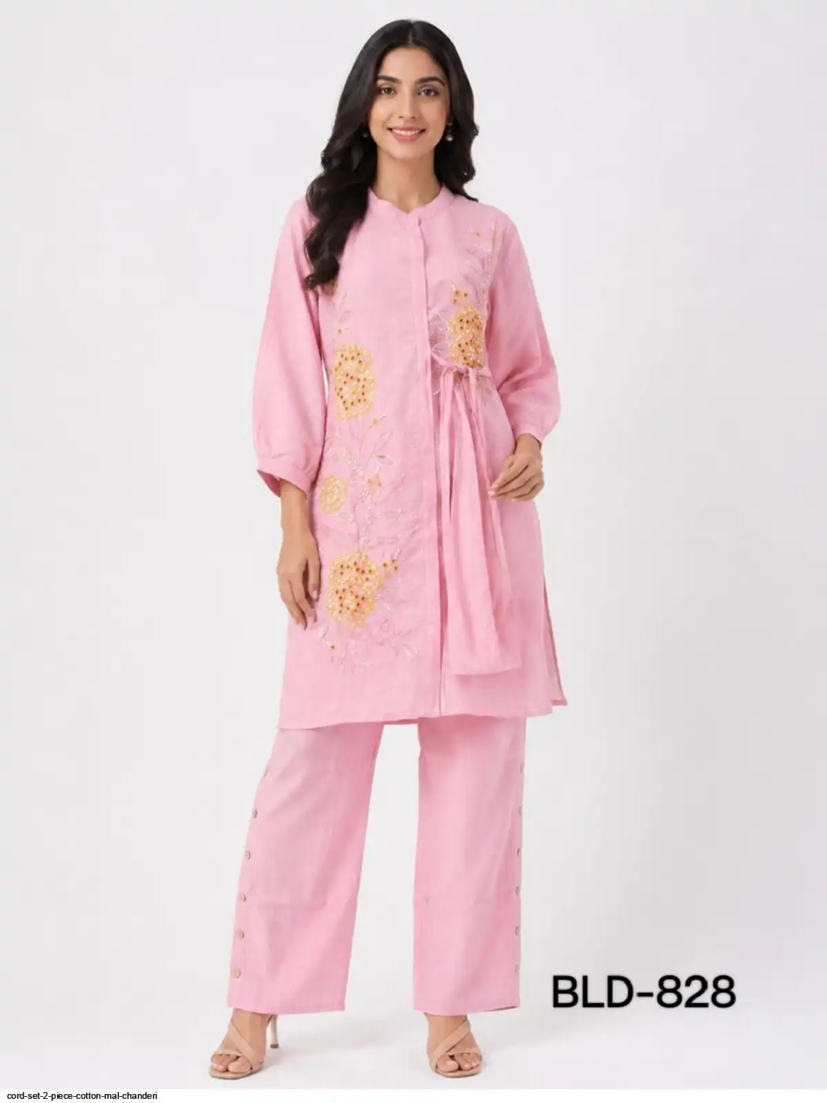 CORD SET 2 PIECE COTTON MAL CHANDERI F
