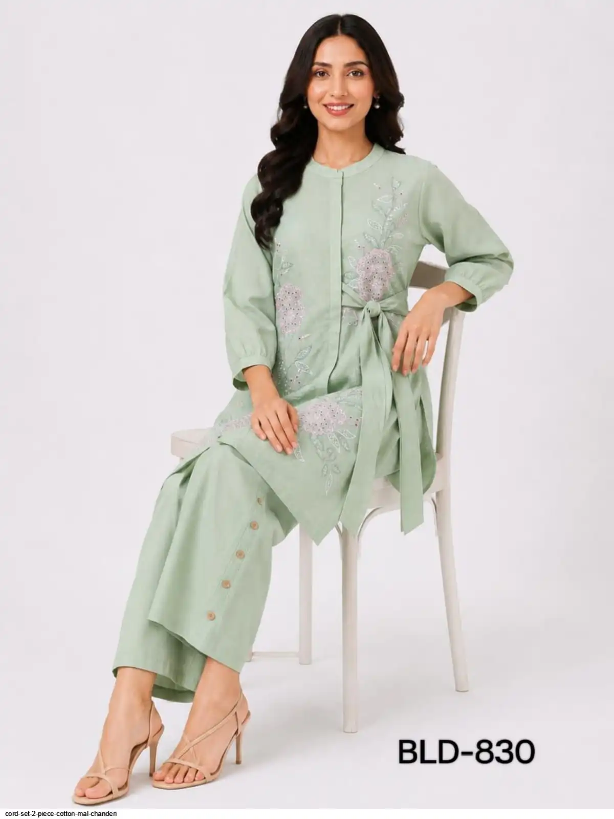 CORD SET 2 PIECE COTTON MAL CHANDERI H