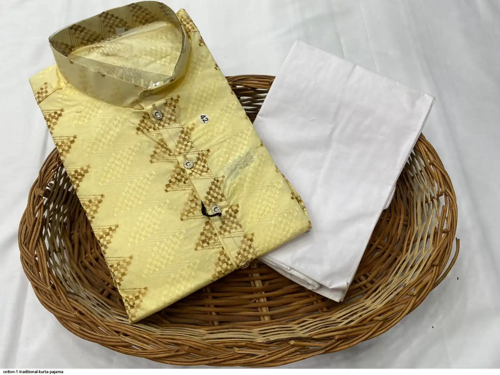 COTTON 1 TRADITIONAL KURTA PAJAMA 2