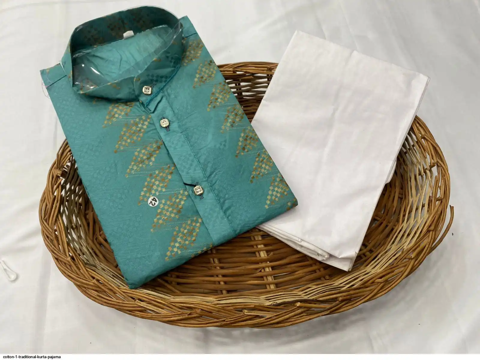 COTTON 1 TRADITIONAL KURTA PAJAMA 3